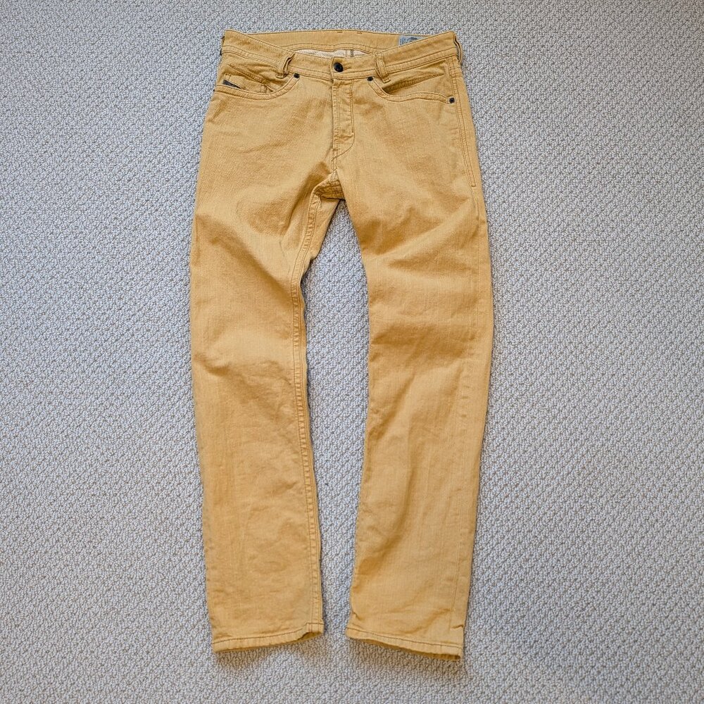 Diesel Akee Slim Tapered Denim Jeans Size 29 Faded Copper